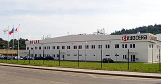 European solar production plant
